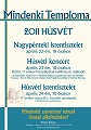A koncert plaktja